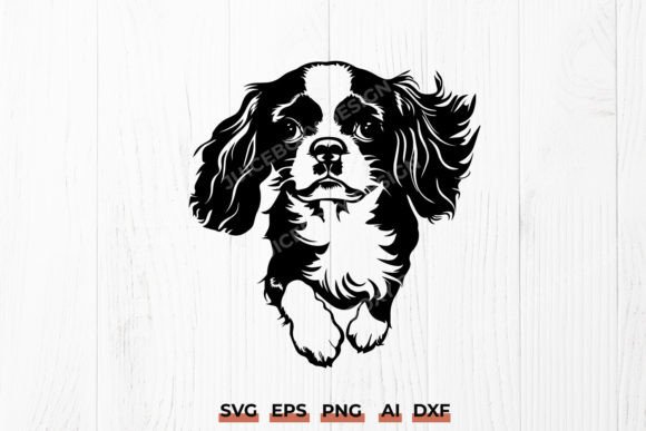 Cavalier King Charles Spaniel Silhouette