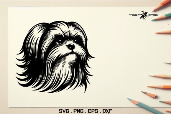 Chih Tzu Dog Head SVG: An Embroidery Designer's Hands-On Review