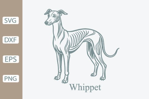 Dog Breeds Line Art SVG PNG