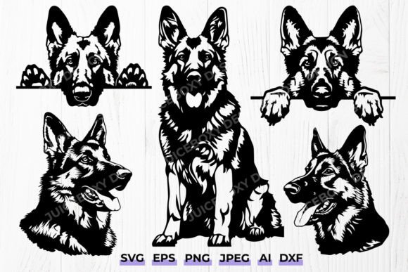 German Shepherd Dog Breed SVG Bundle Review