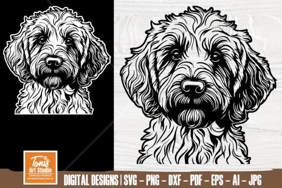 Goldendoodle Svg, Dog Cute Face: A Designer's Review