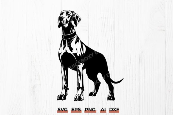 Great Dane Silhouette SVG: Embroidery Design Review