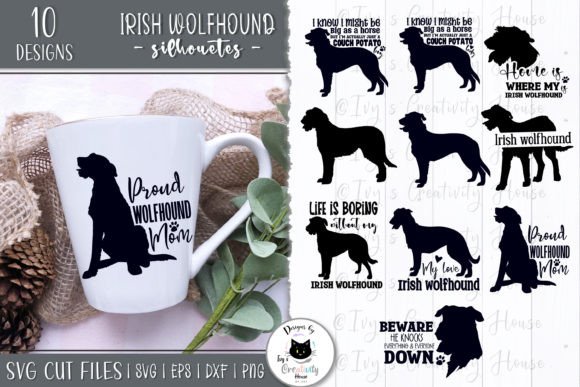 Irish Wolfhound Dog Silhouette Svg: A Designer's Review
